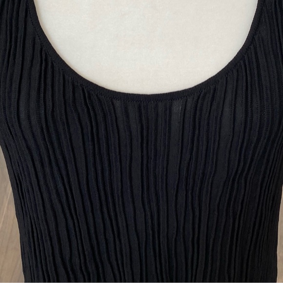 NEW! Free People Intimately Halter Top Ribbed Crop Adjustable Ties Black Medium - Picture 3 of 13